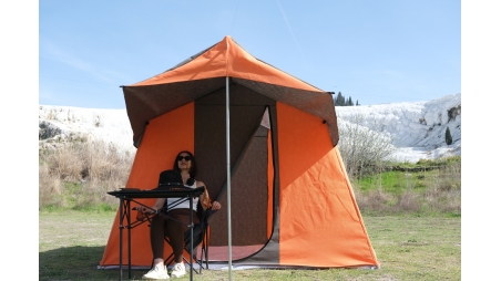 1 + 0 Turuncu Kamp Çadırı