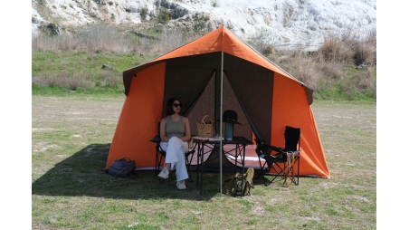 2 + 0 Turuncu Kamp Çadırı