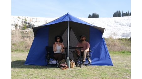 2 + 0 Mavi Kamp Çadırı
